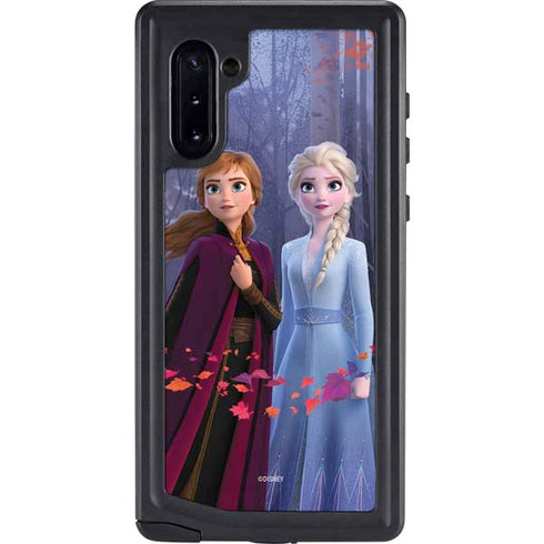 Disney Frozen II Anna and Elsa Galaxy Note 10 Waterproof Case