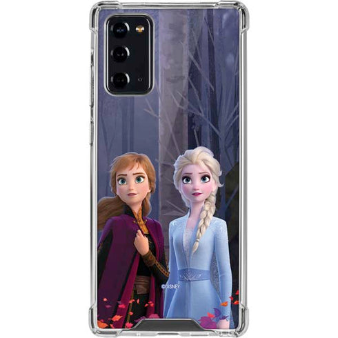 Disney Frozen II Anna and Elsa Galaxy Note20 5G Clear Case