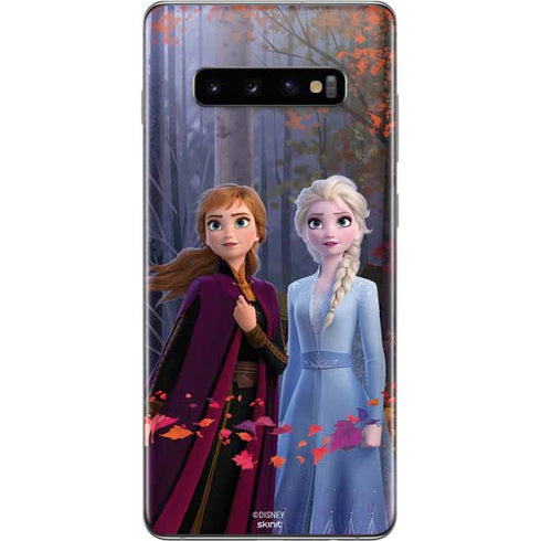 Disney Frozen II Anna and Elsa Galaxy S10 Plus Skin