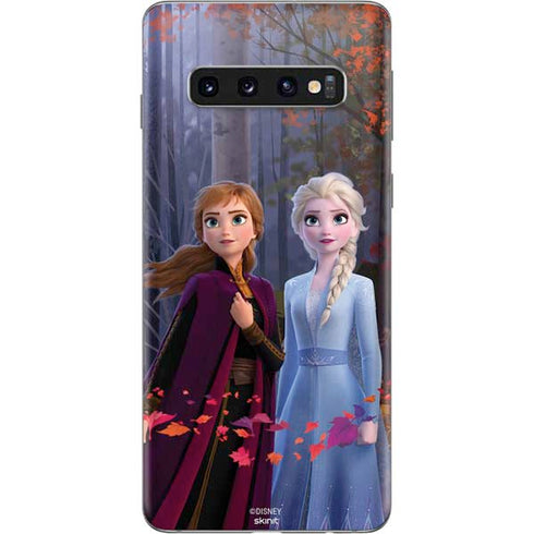 Disney Frozen II Anna and Elsa Galaxy S10 Skin