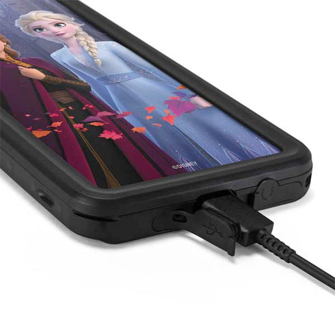 Disney Frozen II Anna and Elsa Galaxy S20 Plus Waterproof Case