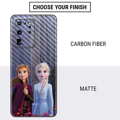 Disney Frozen II Anna and Elsa Galaxy S20 Ultra 5G Skin