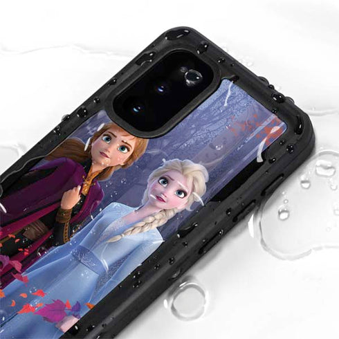 Disney Frozen II Anna and Elsa Galaxy S20 Waterproof Case