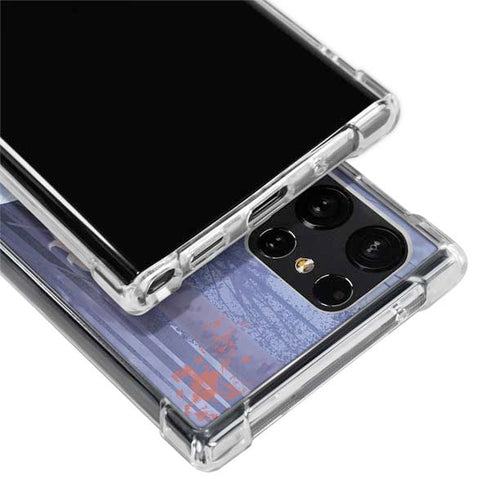 Disney Frozen II Anna and Elsa Galaxy S22 Ultra Clear Case