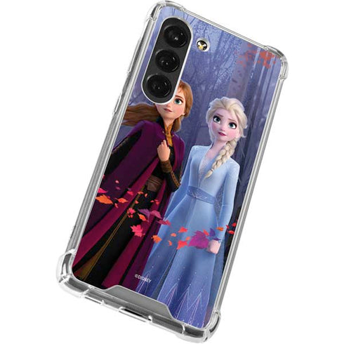 Disney Frozen II Anna and Elsa Galaxy S23 Clear Case