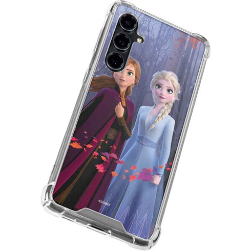 Disney Frozen II Anna and Elsa Galaxy S23 FE Clear Case