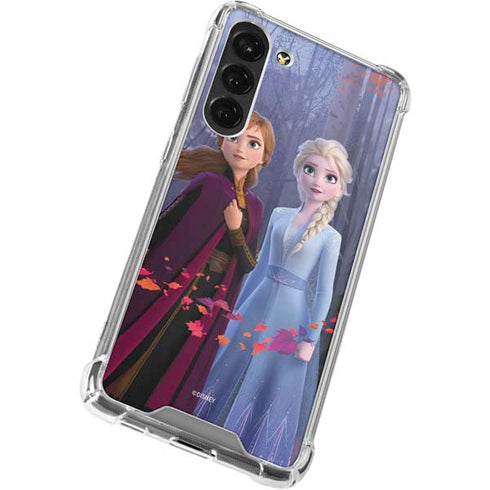 Disney Frozen II Anna and Elsa Galaxy S23 Plus Clear Case