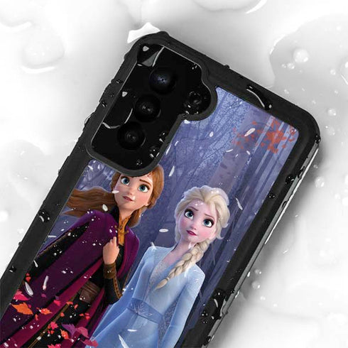 Disney Frozen II Anna and Elsa Galaxy S23 Plus Waterproof Case