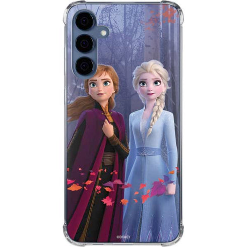 Disney Frozen II Anna and Elsa Galaxy S24 Clear Case