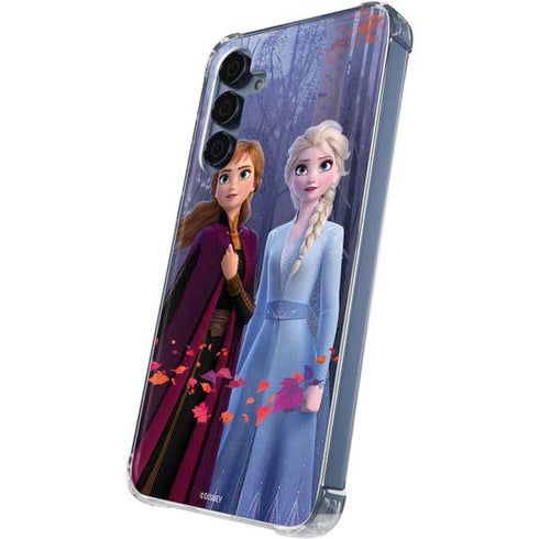 Disney Frozen II Anna and Elsa Galaxy S24 Clear Case