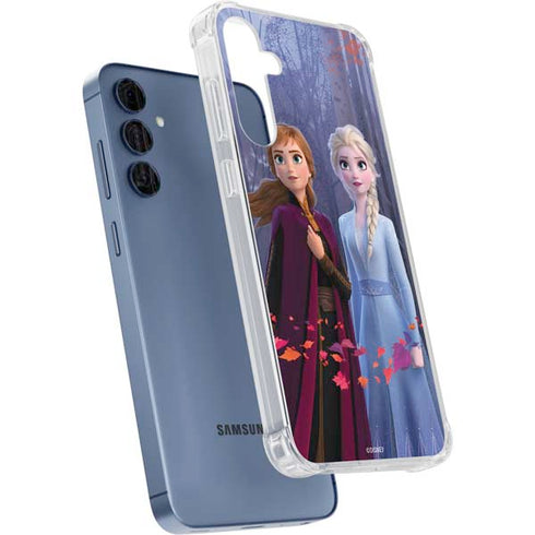 Disney Frozen II Anna and Elsa Galaxy S24 Clear Case