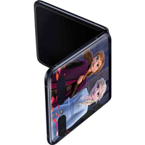 Disney Frozen II Anna and Elsa Galaxy Z Flip Skin