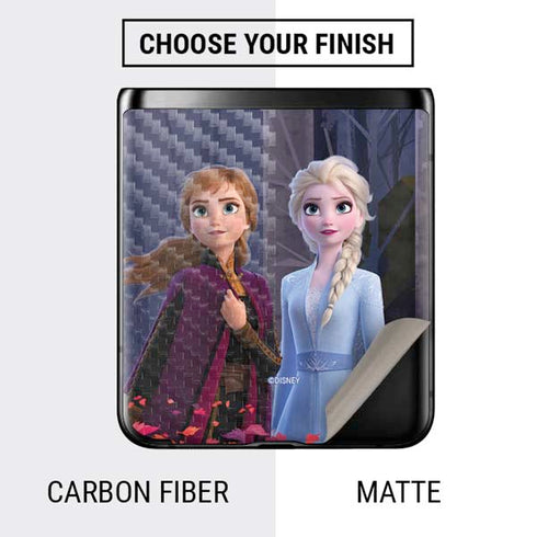Disney Frozen II Anna and Elsa Galaxy Z Flip Skin