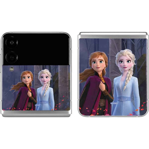 Disney Frozen II Anna and Elsa Galaxy Z Flip4 5G Skin