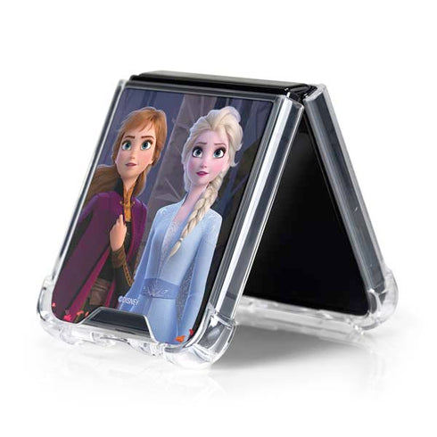 Disney Frozen II Anna and Elsa Galaxy Z Flip5 5G Clear Case