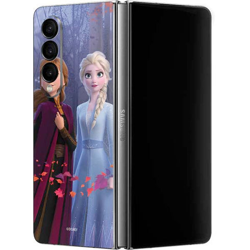 Disney Frozen II Anna and Elsa Galaxy Z Fold4 5G Skin