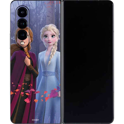 Disney Frozen II Anna and Elsa Galaxy Z Fold4 5G Skin
