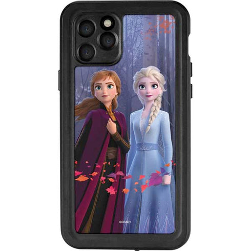 Disney Frozen II Anna and Elsa iPhone 11 Pro Waterproof Case