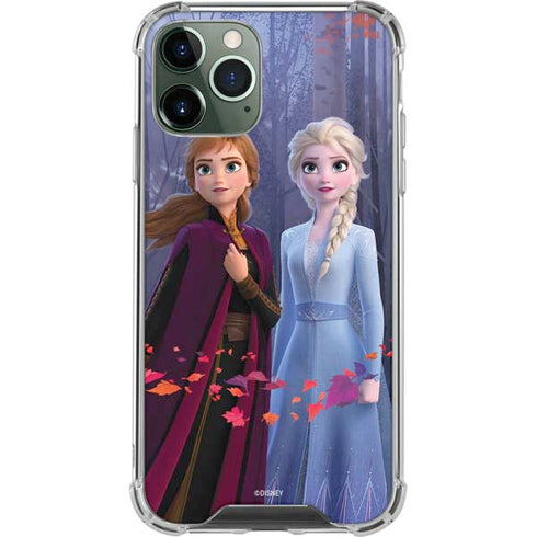 Disney Frozen II Anna and Elsa iPhone 12 Pro Max Clear Case