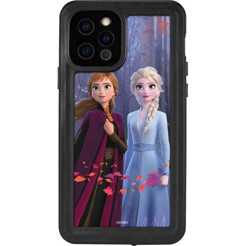 Disney Frozen II Anna and Elsa iPhone 12 Pro Waterproof Case
