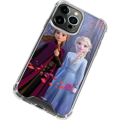 Disney Frozen II Anna and Elsa iPhone 13 Pro Max Clear Case