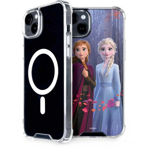 Disney Frozen II Anna and Elsa iPhone 14 MagSafe Case