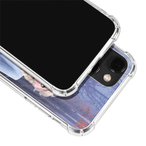 Disney Frozen II Anna and Elsa iPhone 14 Plus Clear Case