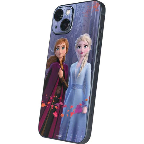 Disney Frozen II Anna and Elsa iPhone 14 Plus Skin