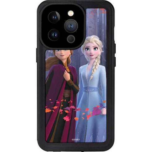 Disney Frozen II Anna and Elsa iPhone 14 Pro Waterproof Case