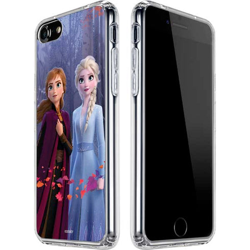 Disney Frozen II Anna and Elsa iPhone SE (2nd & 3rd Gen) Clear Case