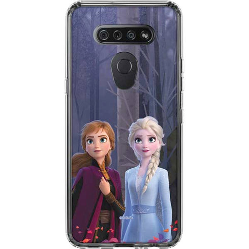 Disney Frozen II Anna and Elsa LG K51/Q51 Clear Case