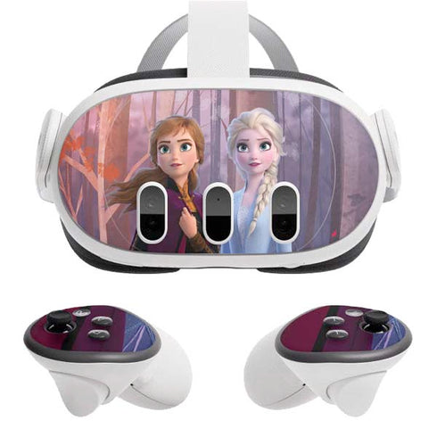Disney Frozen II Anna and Elsa Meta Quest 3 Skin
