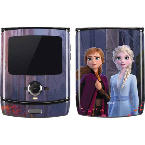 Disney Frozen II Anna and Elsa Motorola RAZR Skin