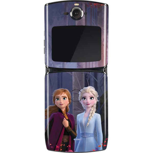 Disney Frozen II Anna and Elsa Motorola RAZR Skin