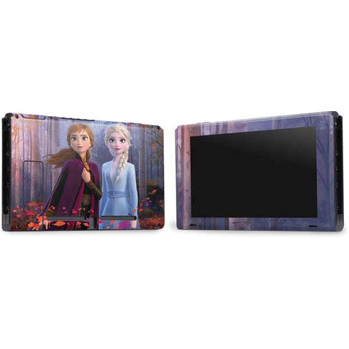 Disney Frozen II Anna and Elsa Nintendo Switch Bundle Skin