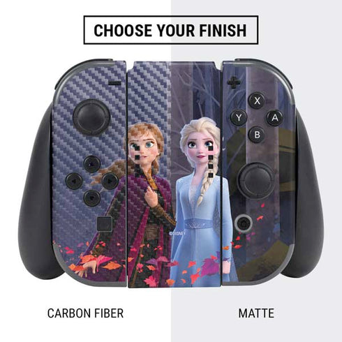 Disney Frozen II Anna and Elsa Nintendo Switch Bundle Skin
