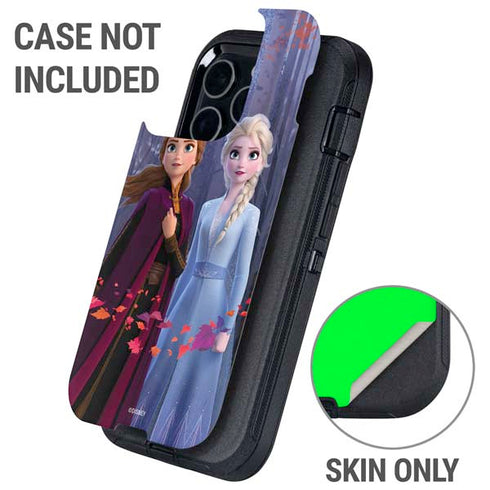 Disney Frozen II Anna and Elsa Otterbox Defender iPhone Skin