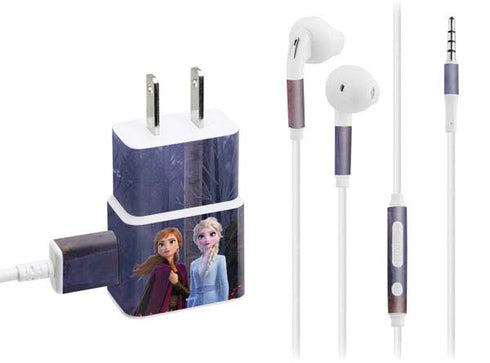 Disney Frozen II Anna and Elsa Phone Charger Skin