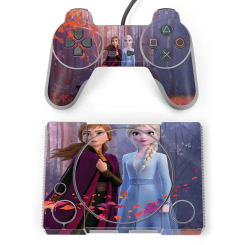 Disney Frozen II Anna and Elsa PlayStation Classic Bundle Skin