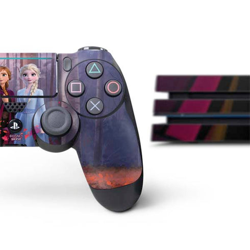 Disney Frozen II Anna and Elsa PS4 Pro Bundle Skin