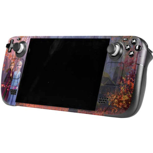 Disney Frozen II Anna and Elsa Steam Deck Handheld Gaming Computer Skin