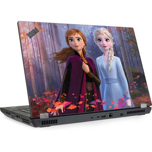 Disney Frozen II Anna and Elsa Lenovo ThinkPad Skin
