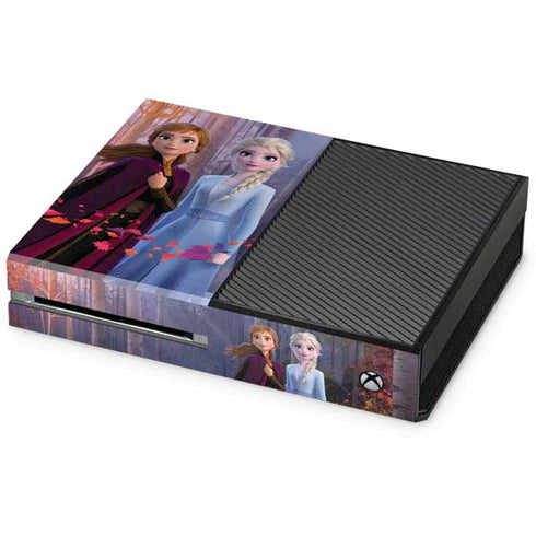 Disney Frozen II Anna and Elsa Xbox One Console Skin