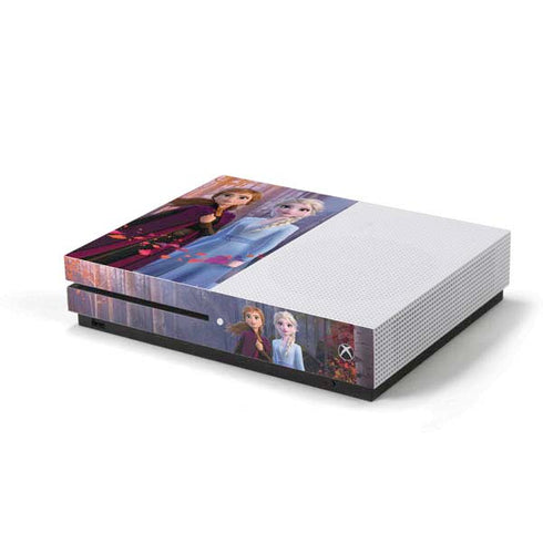 Disney Frozen II Anna and Elsa Xbox One S Console Skin