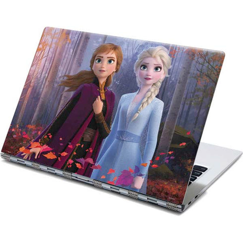 Disney Frozen II Anna and Elsa Yoga 910 2-in-1 14in Touch-Screen Skin