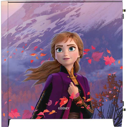 Disney Frozen II Anna Corsair 4000D Tempered Glass Mid-Tower ATX Case Skin