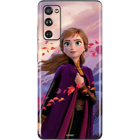 Disney Frozen II Anna Galaxy S20 Fan Edition Skin