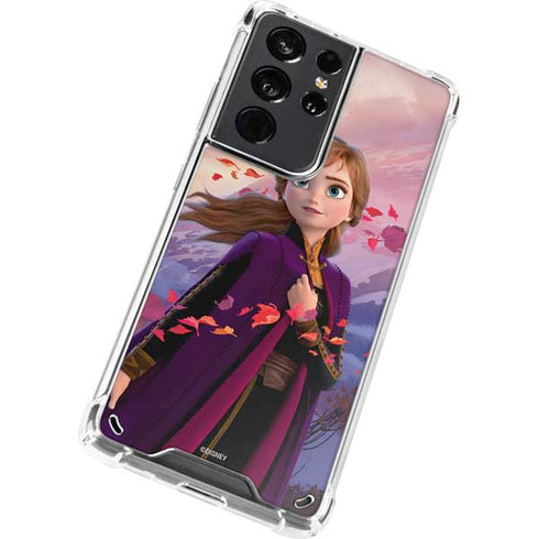 Disney Frozen II Anna Galaxy S21 Ultra 5G Clear Case