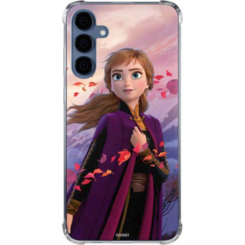 Disney Frozen II Anna Galaxy S24 Clear Case