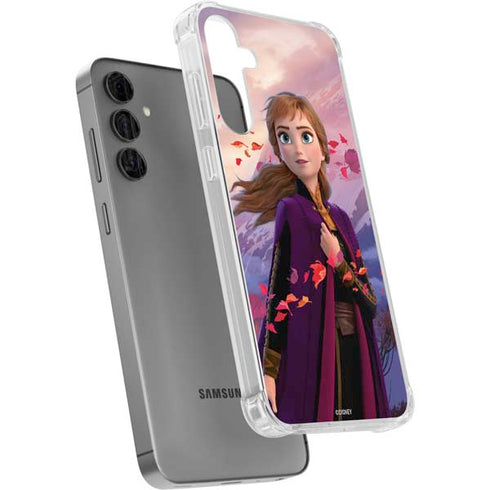 Disney Frozen II Anna Galaxy S24 Plus Clear Case
